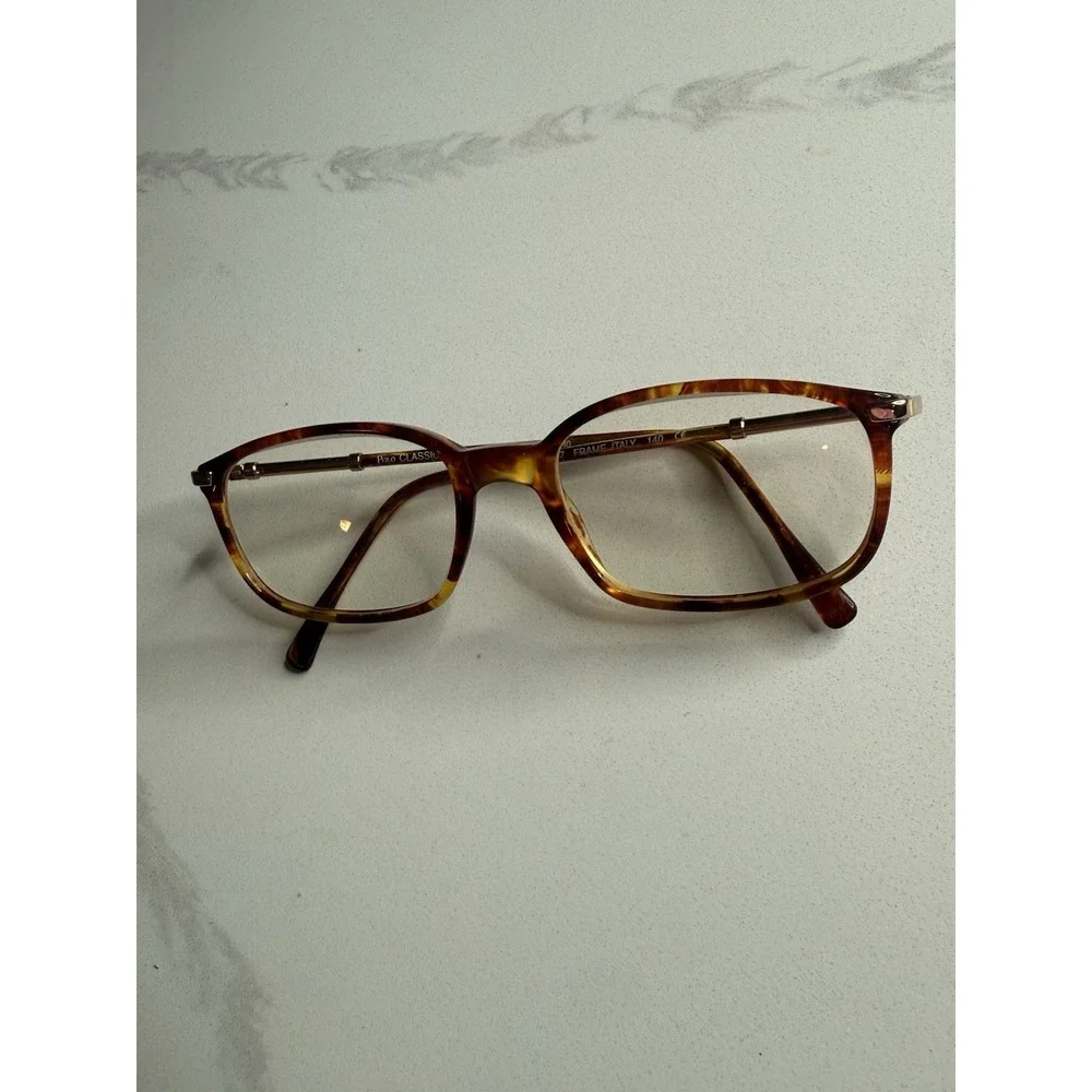 Vtg POLO Ralph Lauren 232 Classic Eyeglasses Italy Tortoise Retro YTZ 140